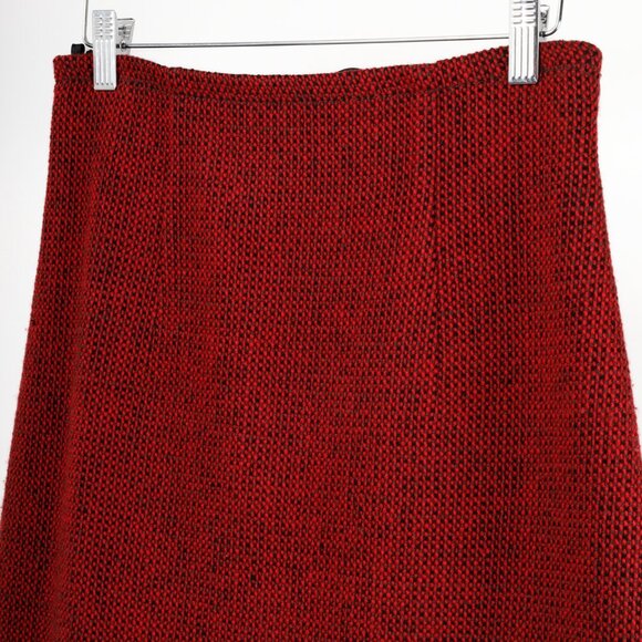 Miu Miu 2012 Checkered Wool Knit Mini Skirt - Picture 3 of 10